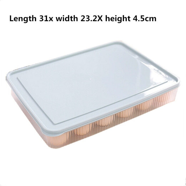 24 Eggs Holder Portable Kitchen Food Container